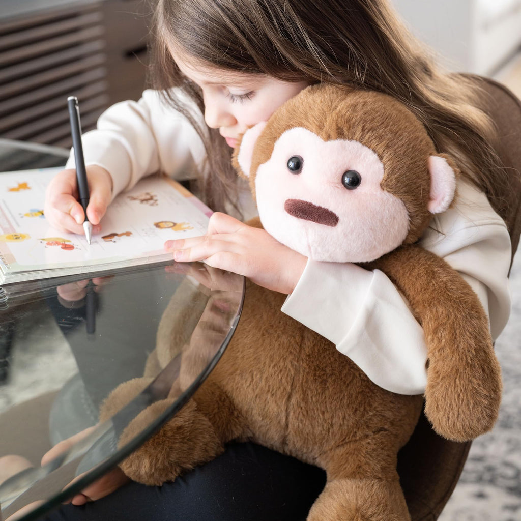 Weighted Monkey Stuffed Animal