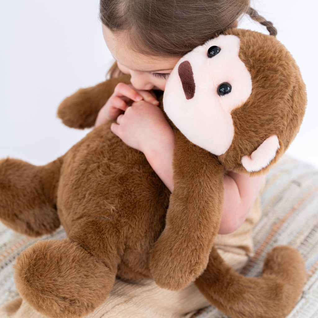Weighted Monkey Stuffed Animal