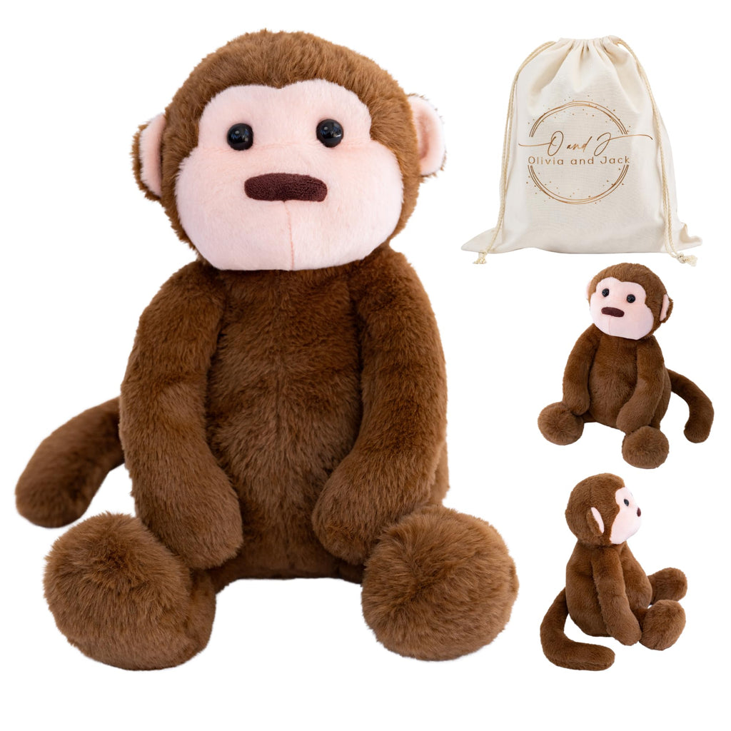 Weighted Monkey Stuffed Animal