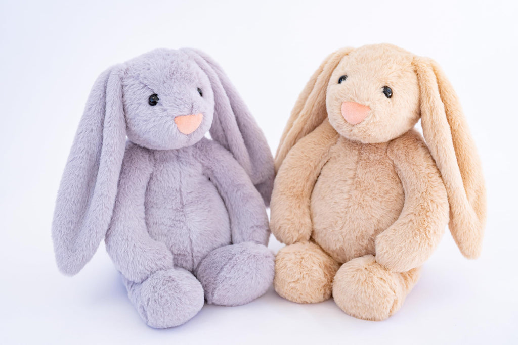 Weighted Bunny Stuffed Animal - Tan